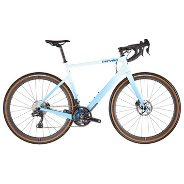 Bicicleta de Gravel CERVÉLO ASPERO Shimano GRX RX815 DI2 48/31 Azul 2021 0